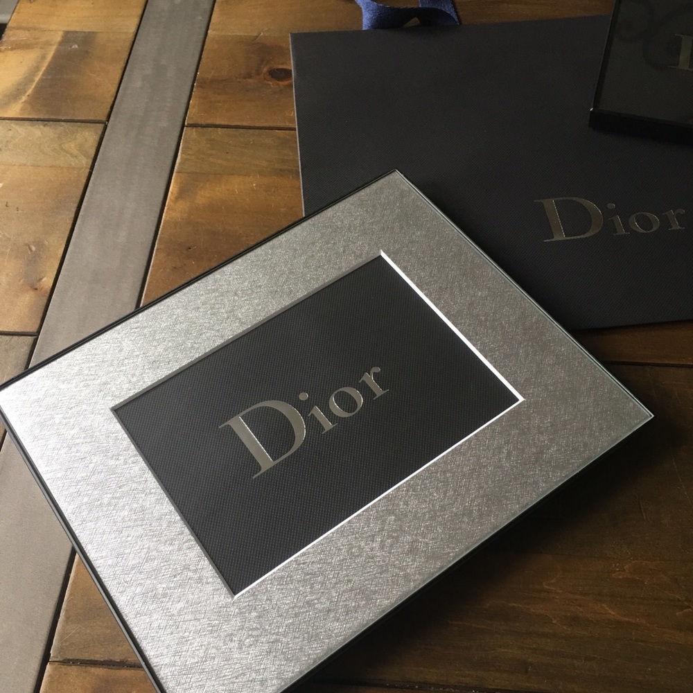 Pebbled Dior Bag w/ silver mat and free frame - Picture 2 of 5